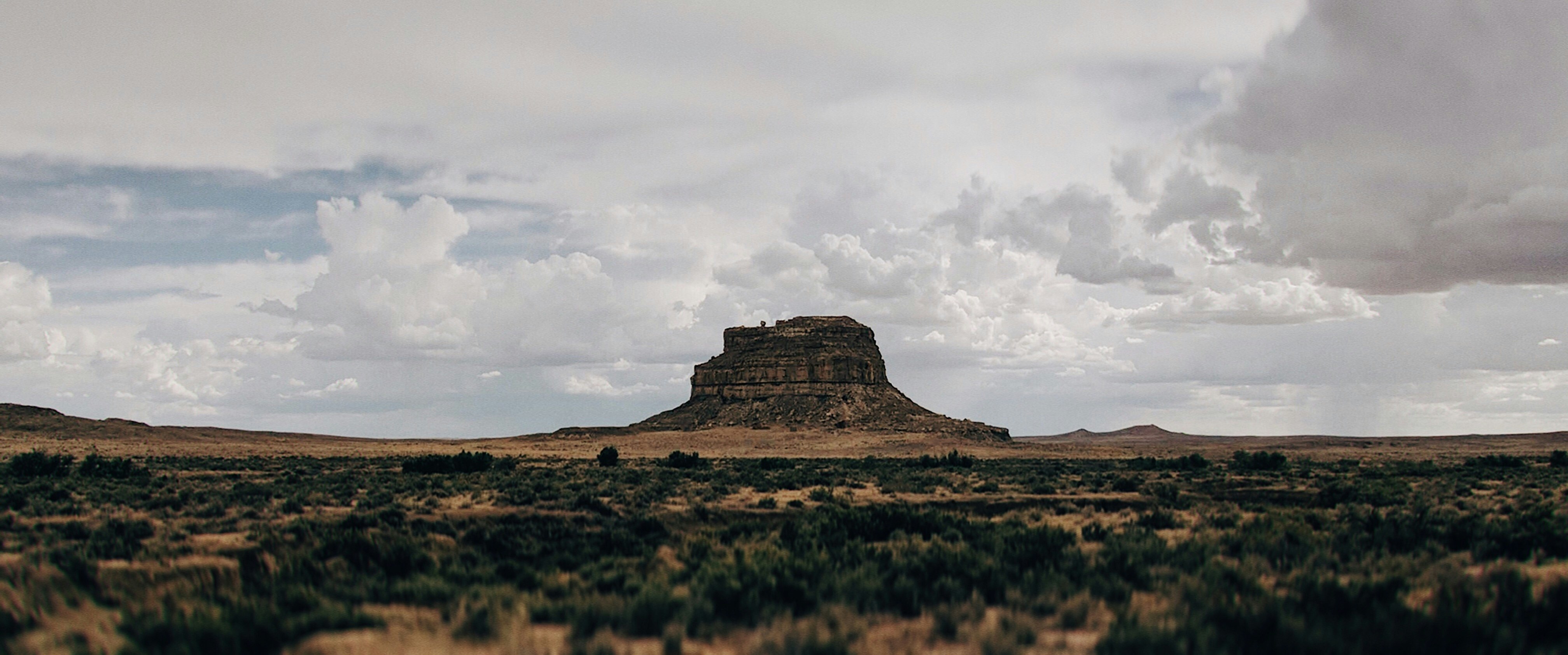 rock formation in desert